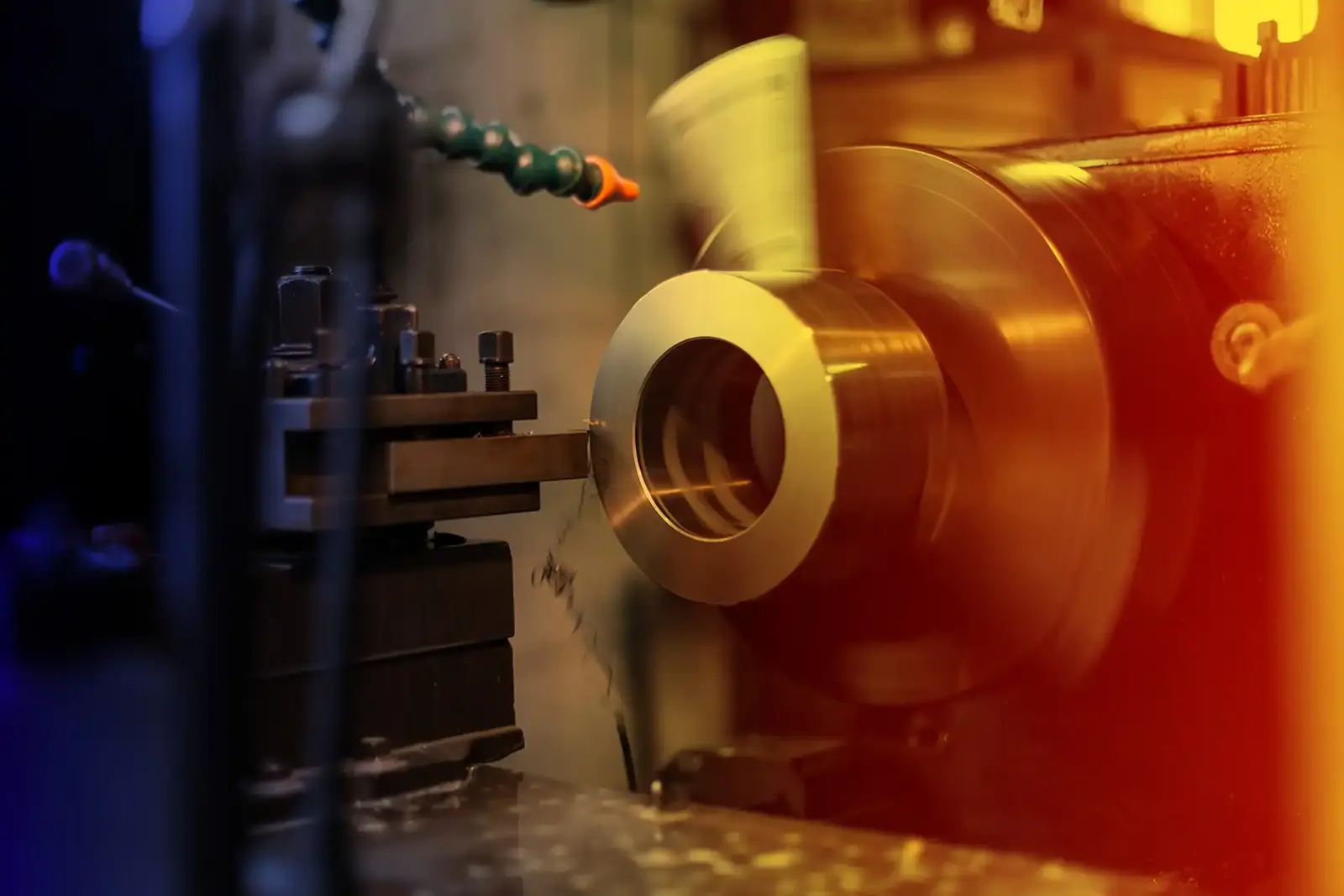 Operação industrial de alta temperatura