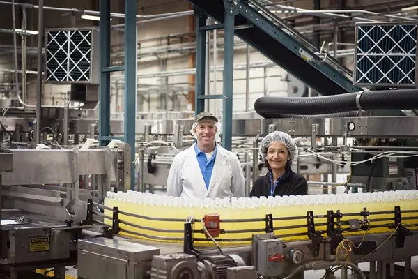 Alimentícia — aplicação industrial atendida pela Ecolub