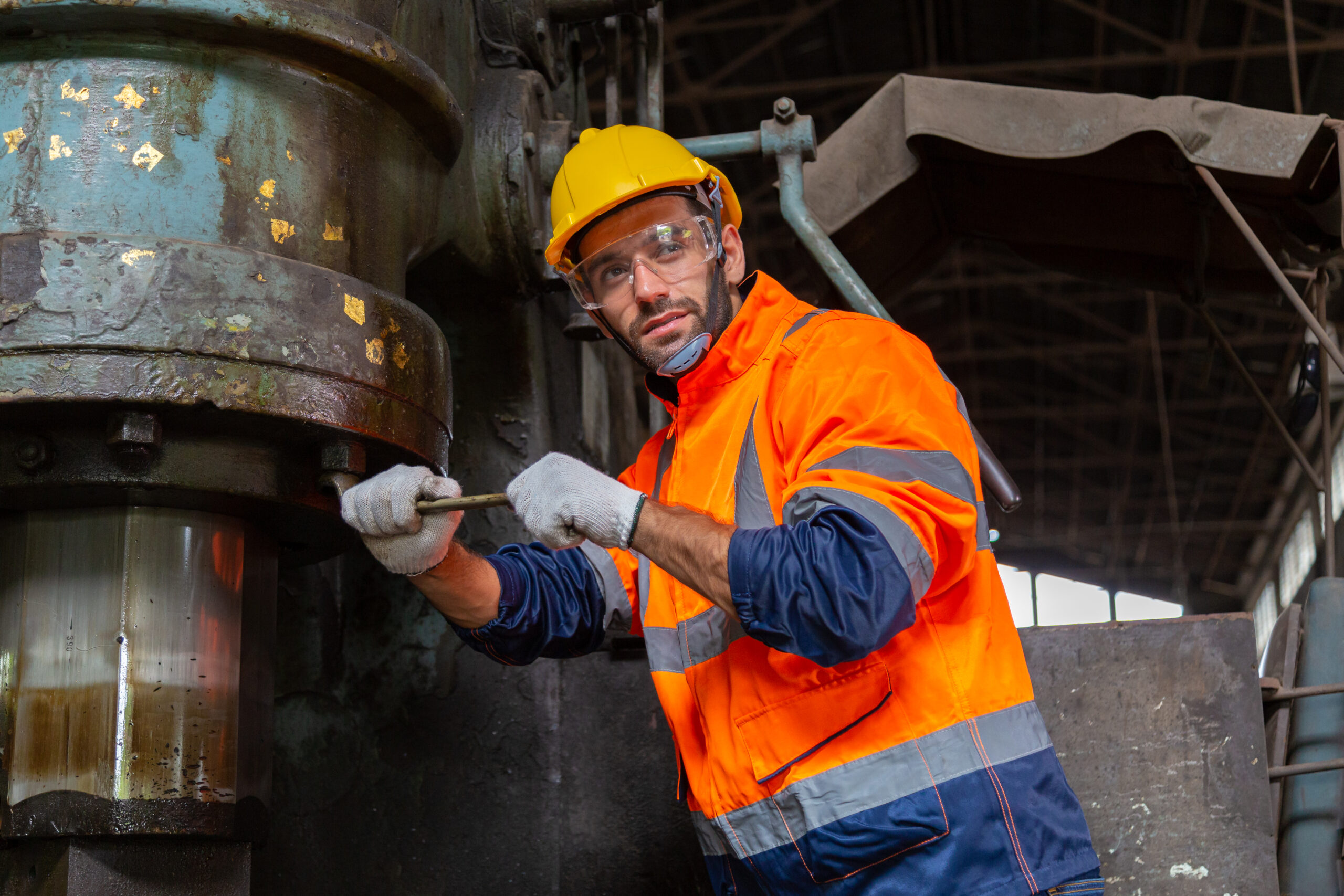 Engenheiros em siderúrgica
